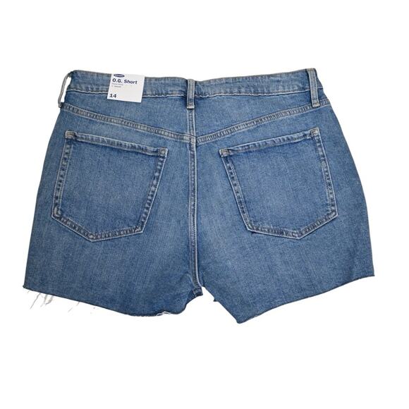 Old Navy Womens 14 O.G. Short High Rise 3" Inseam NEW - Picture 2 of 10